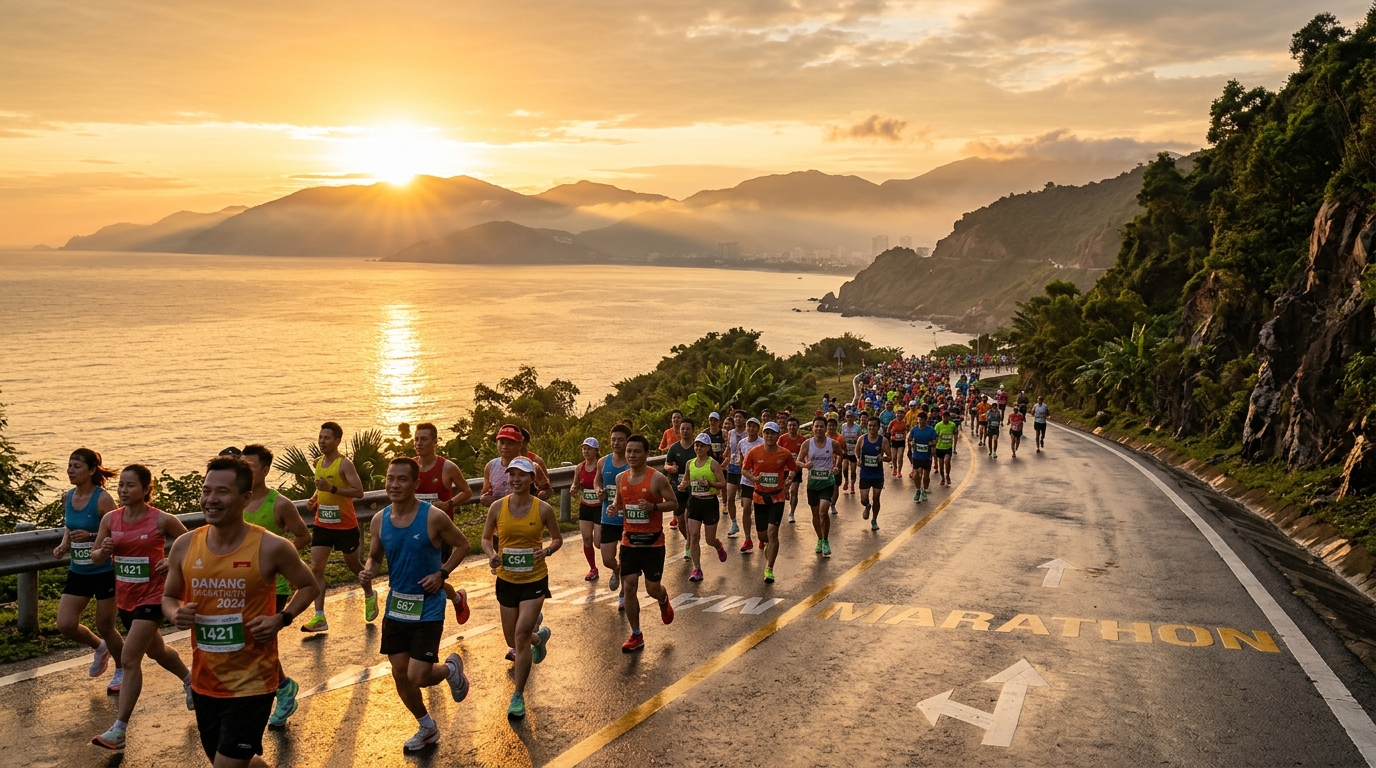 Marathon Bình Minh Trên Cung Đường Biển Việt Nam